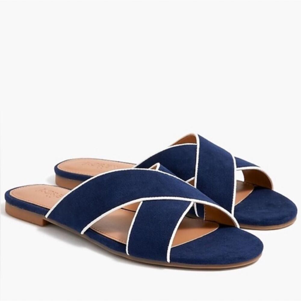 Jcrew Women's Blue and Navy Sandals